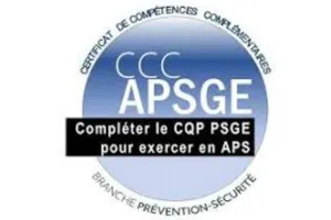 visuel CCC APSGE (Code RS : 6359 - Certificateur : ADEF - Validité : 19/07/2026)